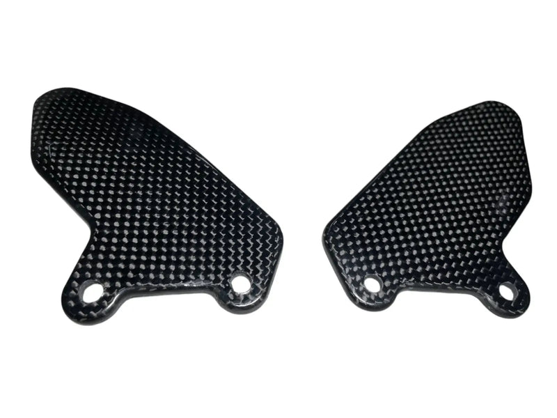 Bonamici Carbon Fiber Pair Of Heelplates For Rearsets Aprilia RS660 / Tuono 660