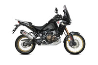 MIVV Exhaust Slip-On Oval Honda Africa Twin CRF1100L 2020- Titanium