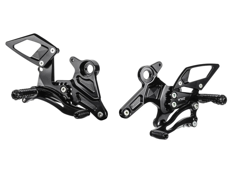 Bonamici Motorcycle Rearsets Kawasaki Z 650/Ninja 650 2017-2019
