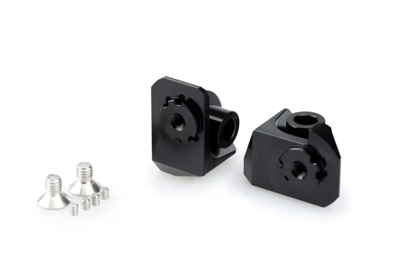 Puig Adjustable Rider Footpeg Adapters BMW F850GS / R1200GS / R1250GS 2017-