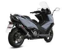 MIVV Exhaust Slip-On Oval Kymco AK550 2017-2020 Black
