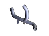 MIVV Exhaust De-Cat Link Pipe Ducati Multistrada 1200 Enduro 2016-