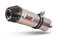 MIVV Exhaust Slip-On Oval Honda Africa Twin CRF1100L 2020- Titanium