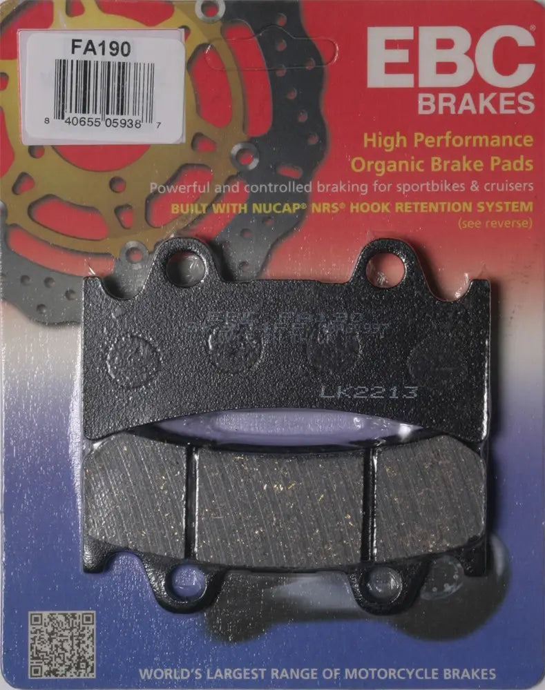 EBC Brake Pads For Yamaha YZF 750 1993-1996