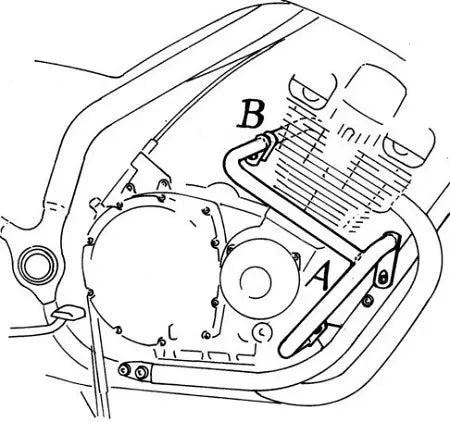 Hepco & Becker Crash Bars Yamaha XJ 900 S Diversion from 94'