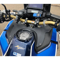 pyramid plastics wind deflector honda crf 1100 l africa twin adventure sports 2024 matte black