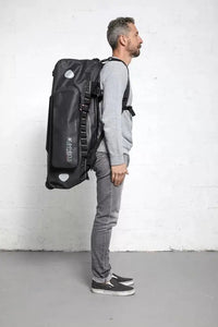 amphibious trollyproof backpack motorcycle suitcase