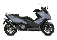 MIVV Exhaust Slip-On Oval Kymco AK550 2017-2020 Black
