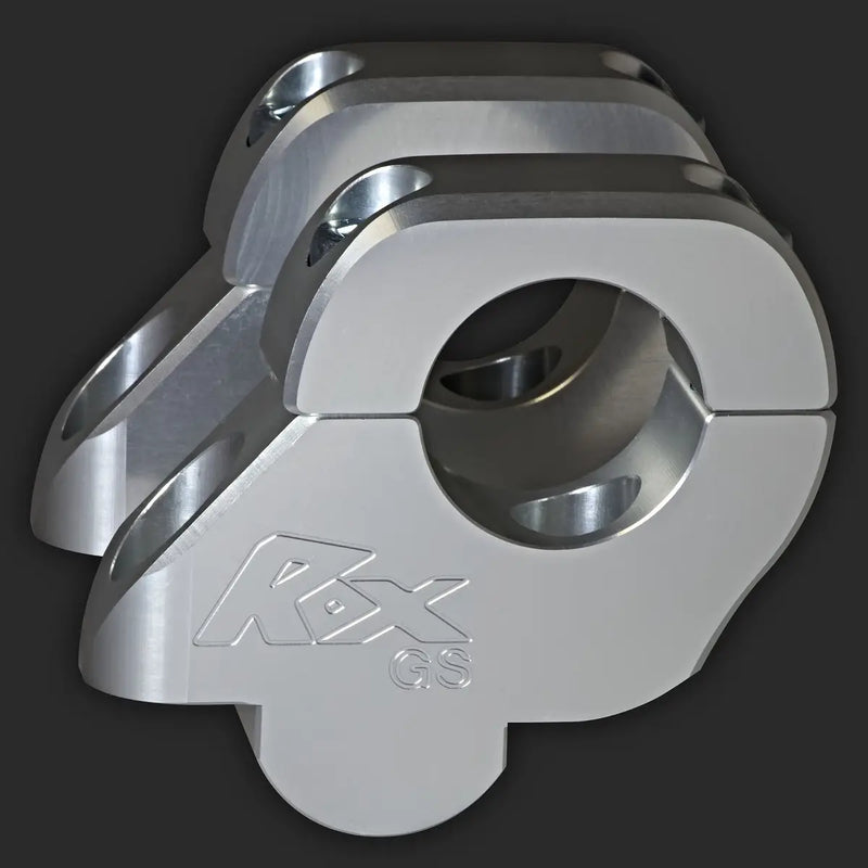 rox motorcycle handlebar risers 1 1 2 bmw r1200gs r1250gs adv 2013 s1000xr 2016 silver