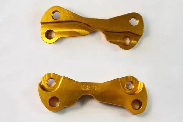EBC Front Caliper Relocation Bracket Oversize Rotor 320mm For Kawasaki KLR 650 2008-2018