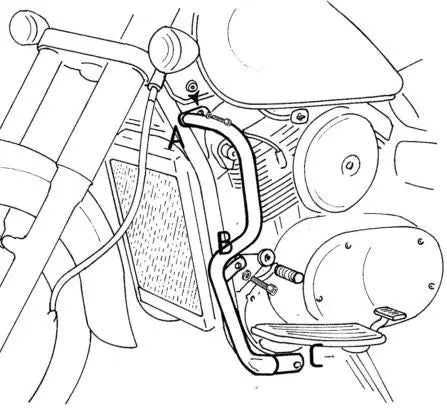 Hepco & Becker Crash Bars Kawasaki VN 1500 Classic