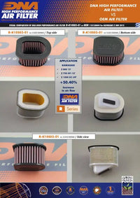 DNA Filters Kawasaki Z1000 2003-2009 Air Filter