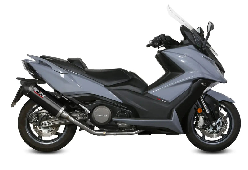 MIVV Exhaust Full Oval Kymco AK550 2017-2020 Black