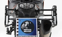 Hepco & Becker Lock-it Side Carrier Asymmetrical Version KTM 1050, 1190, & 1290 Adventure Models