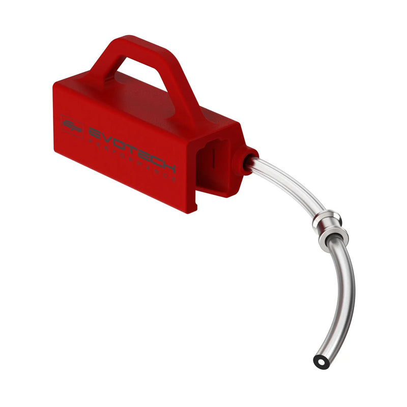 Evotech Performance Motorcycle Chain Lubricator Kit Red