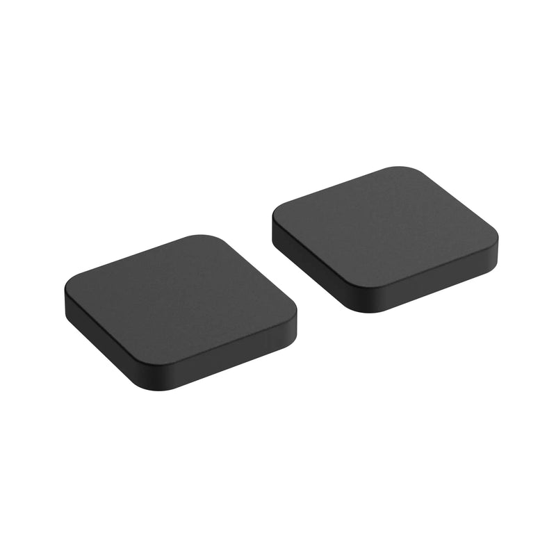 Evotech Performance Radiator Guard Rubber Adhesive Pads Kit 18 x 18 x 3mm