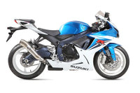 MIVV Exhaust Ghibli Slip-On Suzuki GSX-R600 / GSX-R750 2011- Stainless Steel