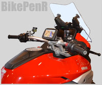 bikepenr motorcycle gps mount ducati multistrada v4 1260 1200 950 1000ds 1100s