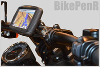 bikepenr motorcycle gps mount harley davidson wide glide 2010 2017 low rider 2016 fat bob 2008