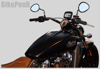 bikepenr motorcycle gps mount indian scout bobber sixty 2015