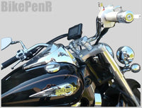 bikepenr motorcycle gps mount suzuki vl1500 k7 intruder vl800 m800 intruder 2008