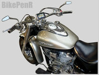 bikepenr motorcycle gps mount yamaha xv 1600 wildstar xvs 1100 650 dragstar