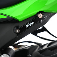 r g racing rear foot rest blanking plate for the kawasaki zx6 r 09