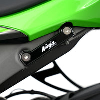r g racing rear foot rest blanking plate for the kawasaki zx6 r 09