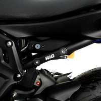 r g racing rear foot rest blanking plate kit for yamaha mt 07 fz 07 14