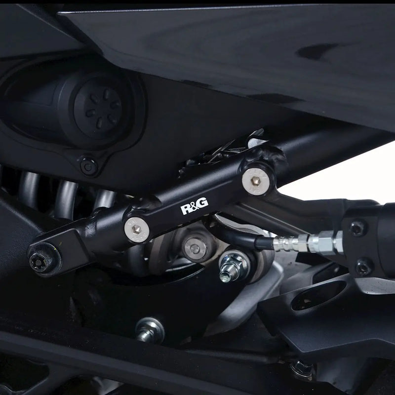r g racing rear foot rest blanking plate for yamaha niken 18 honda cmx500 rebel s 17 left side