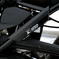 r g racing rear foot rest blanking plates for bmw r1250 r rs 19 r1250rs se 24 left side only