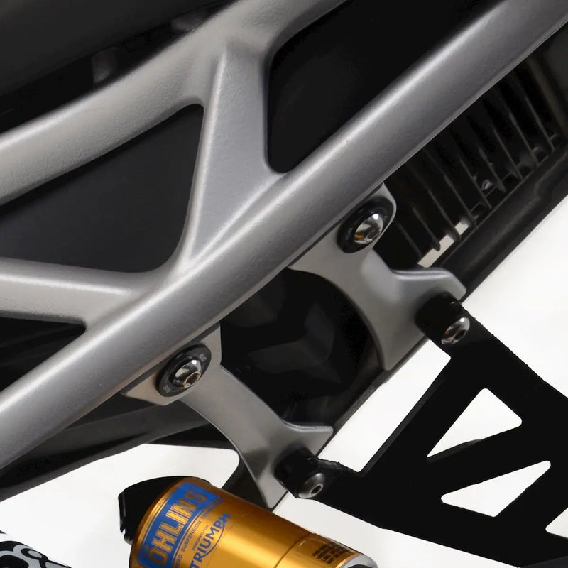 r g racing rear foot rest plates for triumph speed triple 1200 rs 21 rr 22 left side
