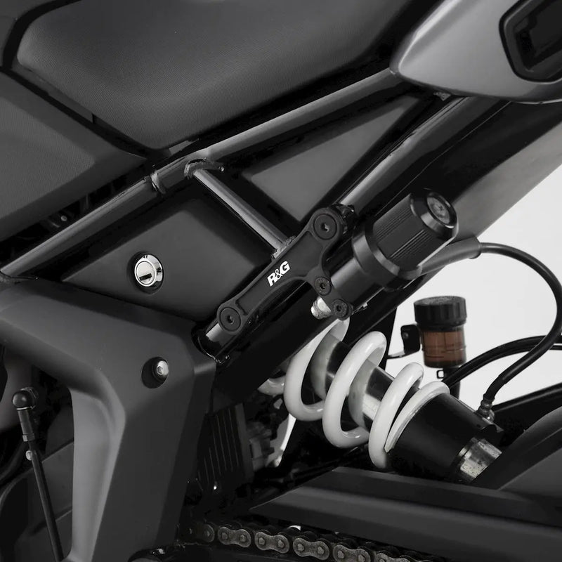 r g racing rear foot rest blanking plates for triumph tiger 660 sport 22 pair