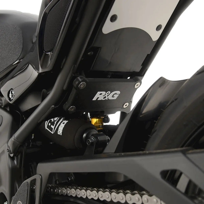 r g racing rear foot rest blanking plate for yamaha xsr900 22 single central piece