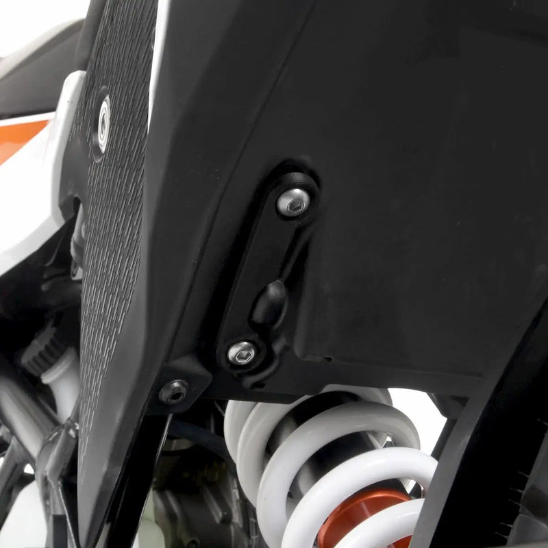 r g racing rear foot rest blanking plate for ktm 390 adventure 20 left side