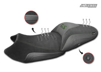 jn seats motorcycle seat ribbed design bmw r1300gs 23