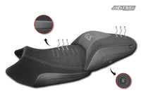 jn seats motorcycle seat ribbed design bmw r1300gs 23