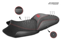 jn seats motorcycle seat ribbed design bmw r1300gs 23