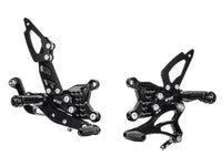 bonamici motorcycle rearsets aprilia rsv4 tuono v4 2017 plus brake light kit