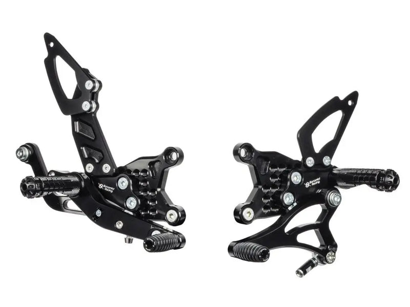 bonamici motorcycle rearsets aprilia rsv4 tuono v4 2017 plus brake light kit