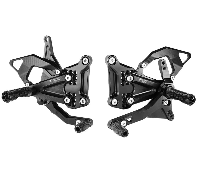 bonamici motorcycle rearsets kawasaki zx 4r rr 2024