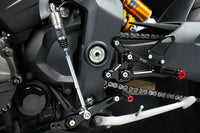 bonamici motorcycle rearsets triumph speed triple 1200rs 2022