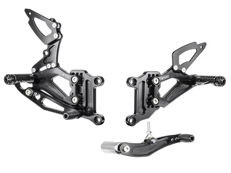 bonamici motorcycle rearsets yamaha yzf r1 2004 2006