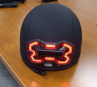brake free motorcycle smart led helmet brake light