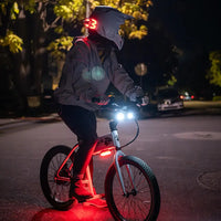 brake free motorcycle smart led helmet brake light