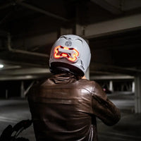 brake free motorcycle smart led helmet brake light