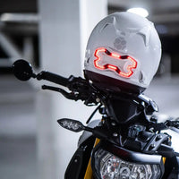 brake free motorcycle smart led helmet brake light