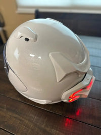 brake free motorcycle smart led helmet brake light