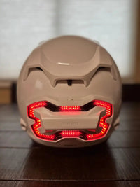 brake free motorcycle smart led helmet brake light