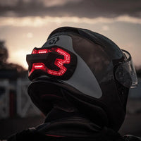 brake free motorcycle smart led helmet brake light
